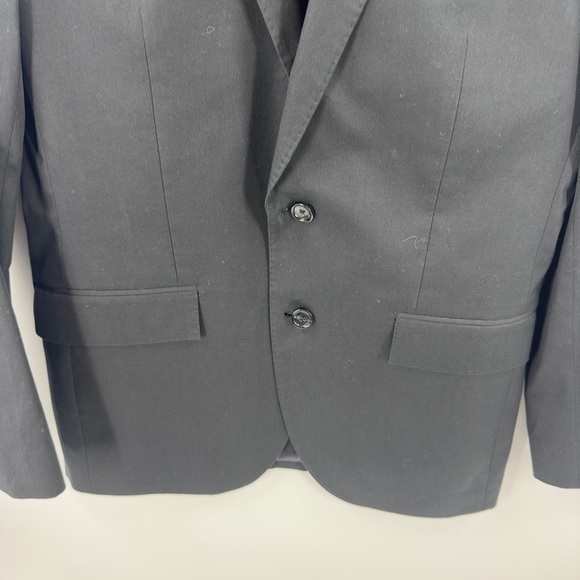 J Crew Mens Ludlow Single Breasted Blazer Size 38R Black Sport Coat Two Button - Picture 4 of 13